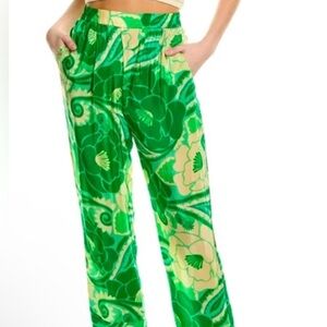 Farm rio tropical Groove pant size S imperfect see description